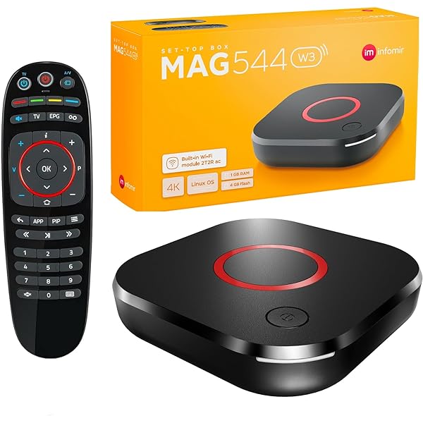 MAG 540w3 4K IPTV: Superior Streaming with 2T2R ac WiFi